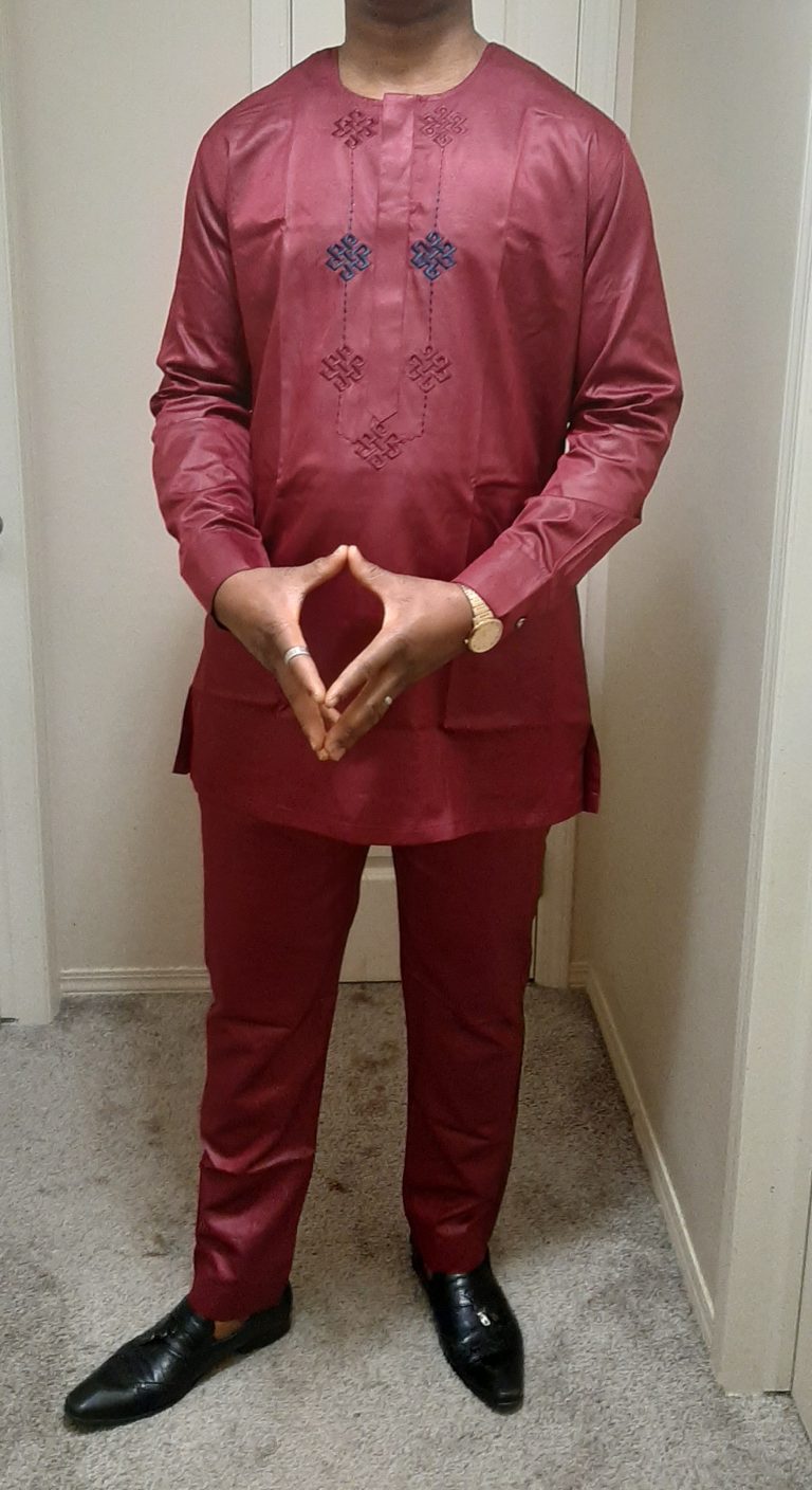 Dimeji Africa Clothing With Embroidery