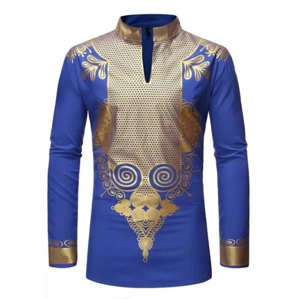Kelvin African Print Shirt