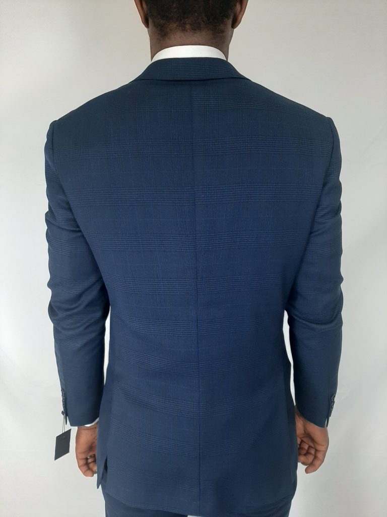 Blue Plaid Suit