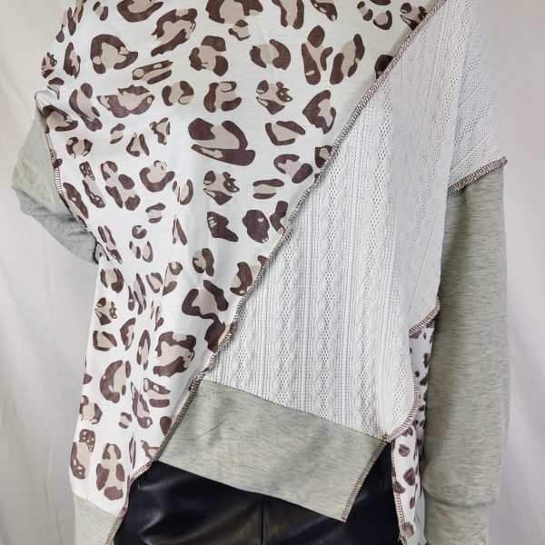 Ashley Asymmetrical Leopard Texture